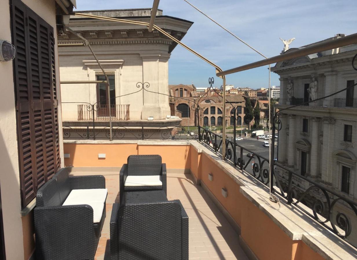 Ferienwohnung Esposizione Roof Rom Exterior foto